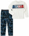 Tommy Hilfiger Little Boys 2-Pc. Camo-Print Pajama Set Size XS 4/5